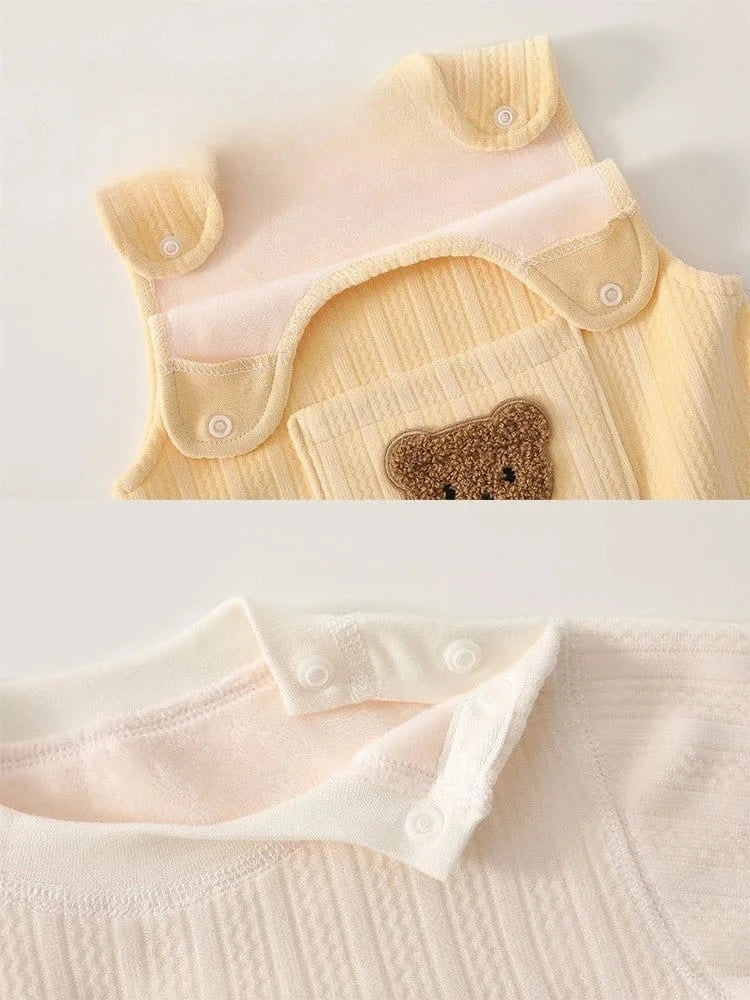 Velvet Top & Suspender Pants Set (2-Piece, 0M-3Y) - Image 3