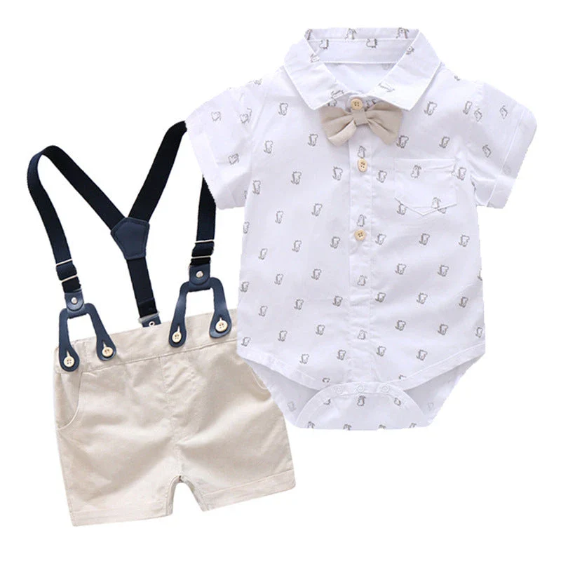 Little Gentleman Suspender Set (2-Piece, 0-18M)