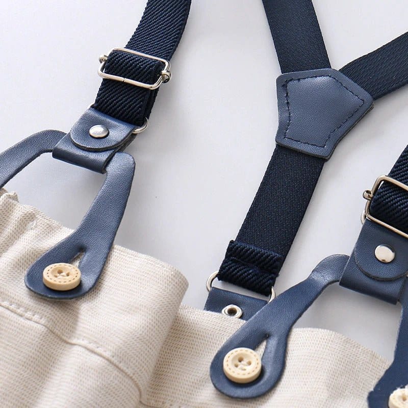 Little Gentleman Suspender Set (2-Piece, 0-18M) - Image 8