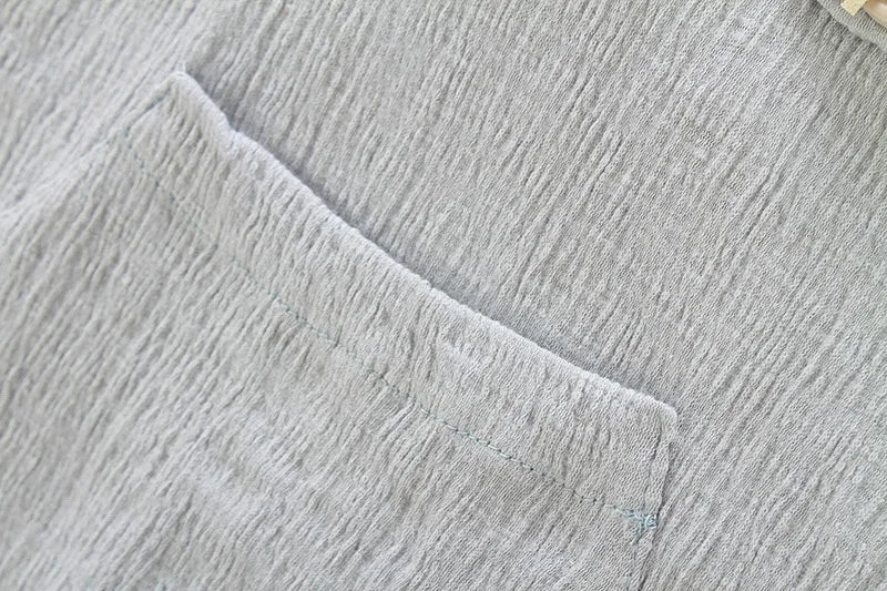 Textured Cotton Summer Romper (0-24M) - Image 4