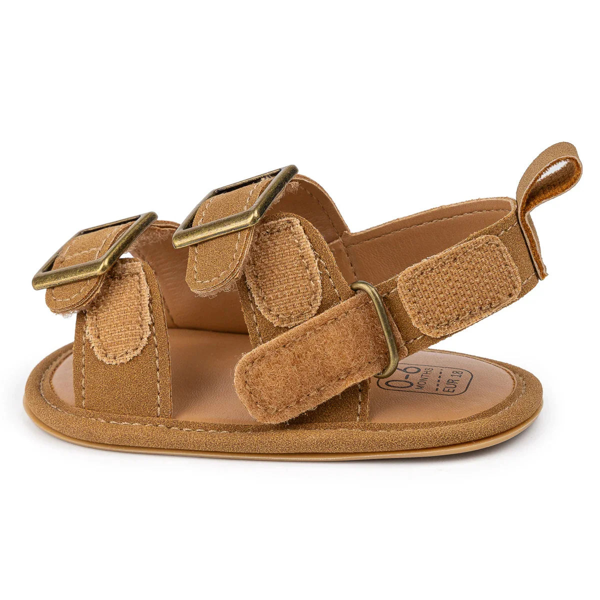 Baby Buckle Sandals with Soft Non-Slip Sole (0–18M) - Image 11