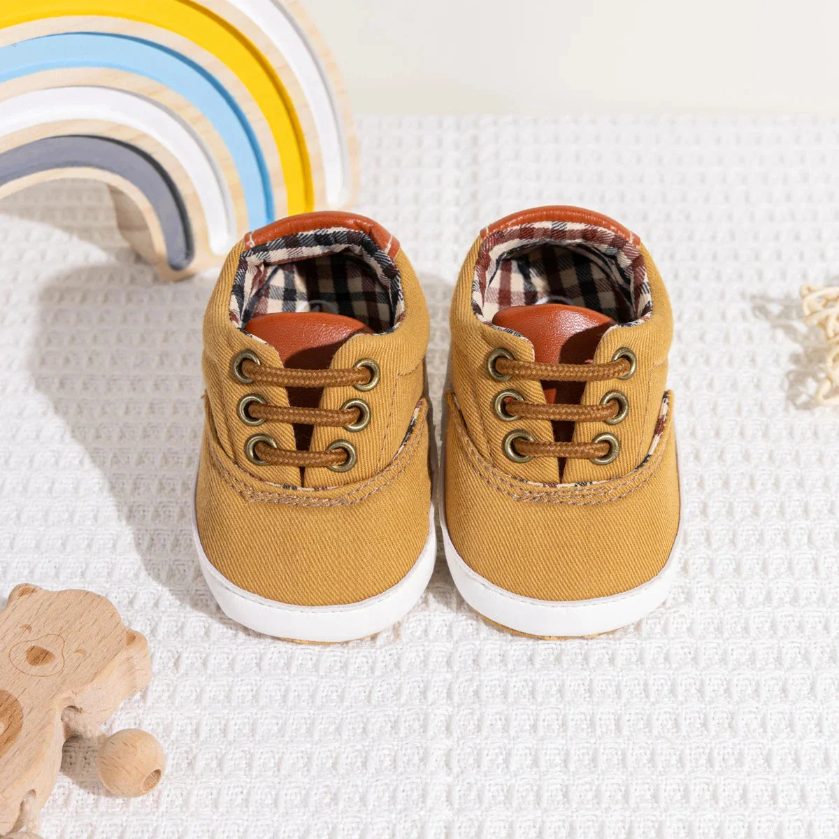 Baby Canvas First Walker Shoes with Soft Non-Slip Sole (0–18 Months) - Image 18