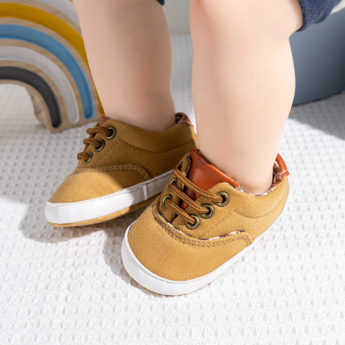 Baby Canvas First Walker Shoes with Soft Non-Slip Sole (0–18 Months) - Image 20