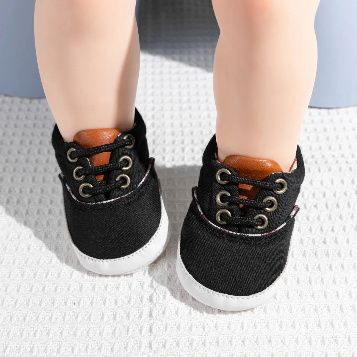 Baby Canvas First Walker Shoes with Soft Non-Slip Sole (0–18 Months) - Image 4