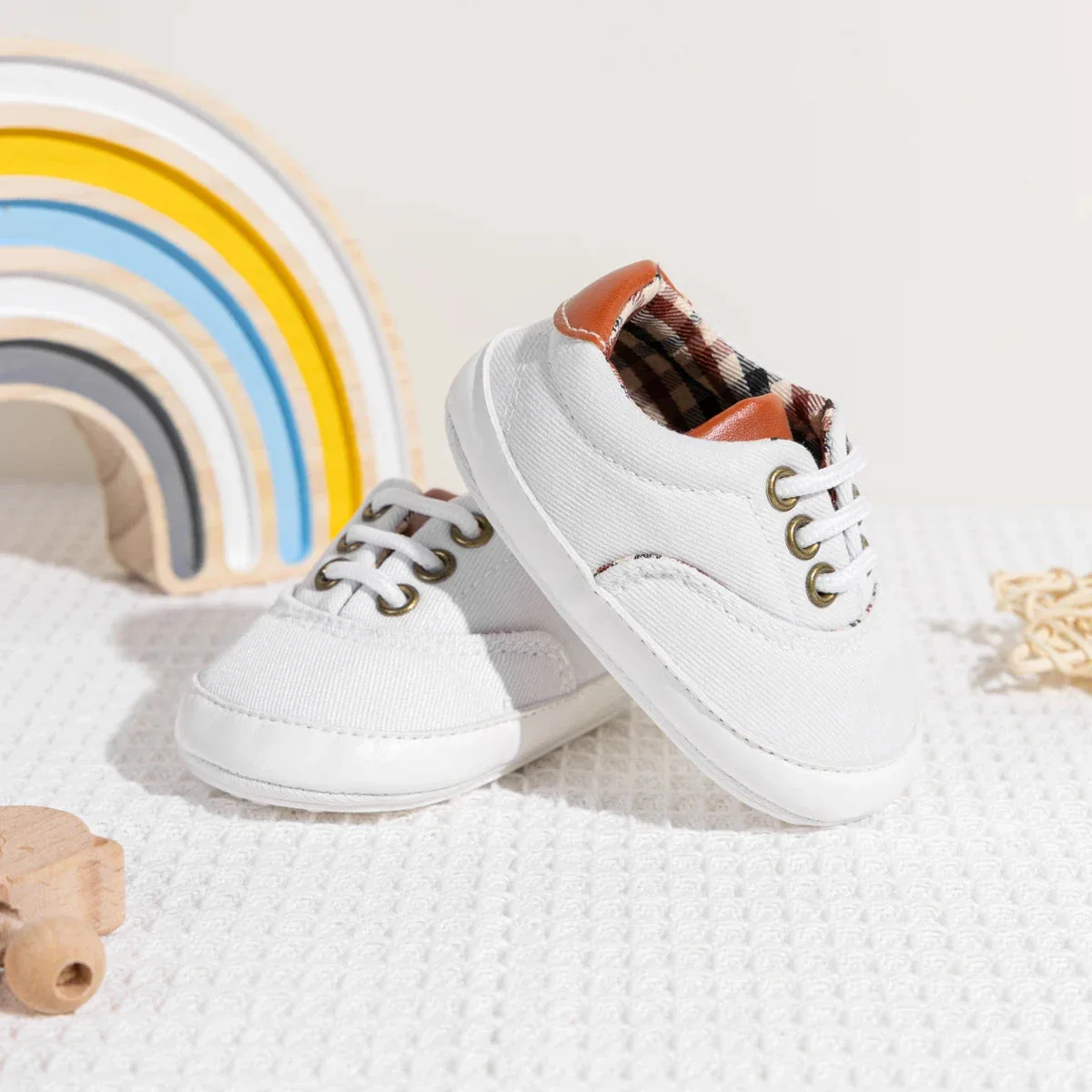 Baby Canvas First Walker Shoes with Soft Non-Slip Sole (0–18 Months) - Image 8