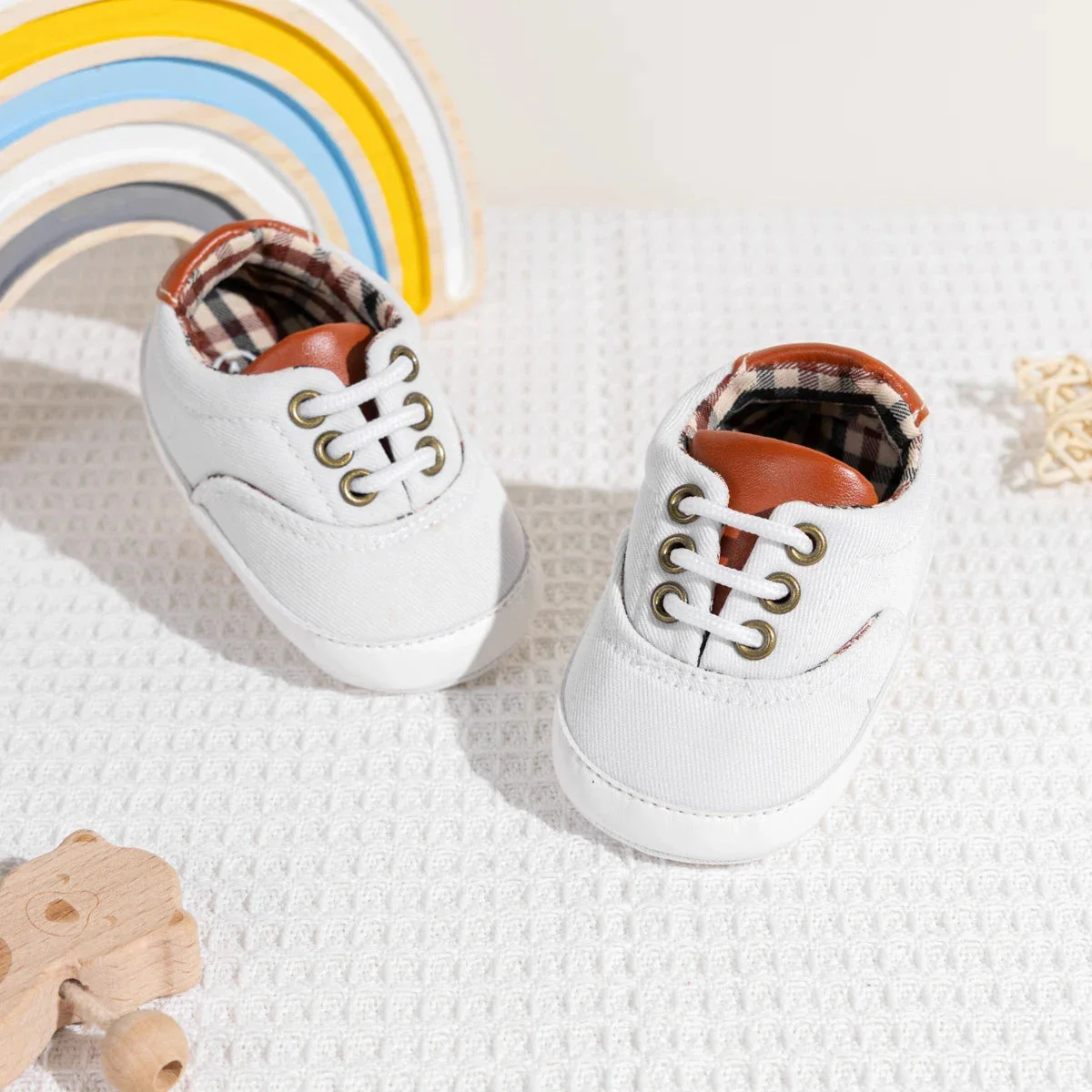 Baby Canvas First Walker Shoes with Soft Non-Slip Sole (0–18 Months) - Image 9
