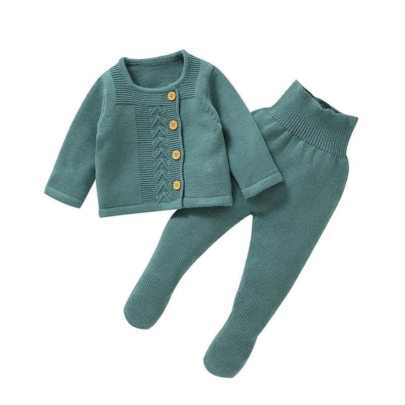 Soft Knit Pullover & Trousers Set (2-Piece, 0-12M)
