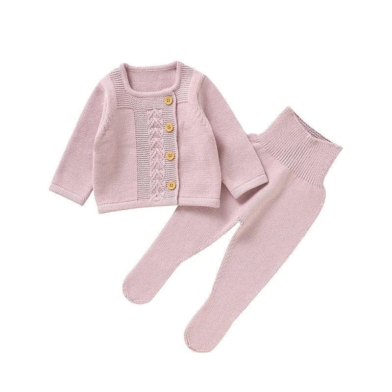 Soft Knit Pullover & Trousers Set (2-Piece, 0-12M) - Image 10