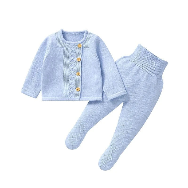 Soft Knit Pullover & Trousers Set (2-Piece, 0-12M) - Image 8