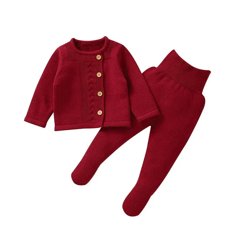 Soft Knit Pullover & Trousers Set (2-Piece, 0-12M) - Image 9
