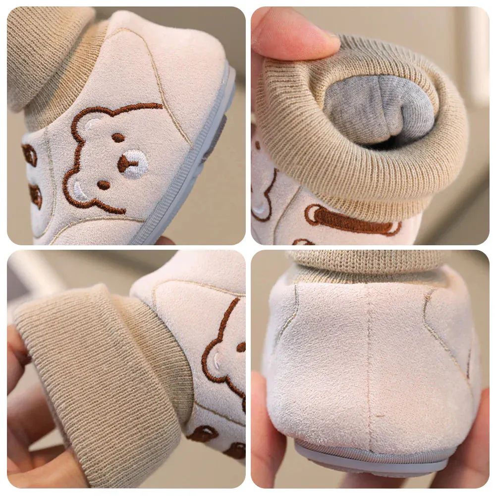 Anti-Slip Cotton Booties & Socks (0-12M) - Image 7