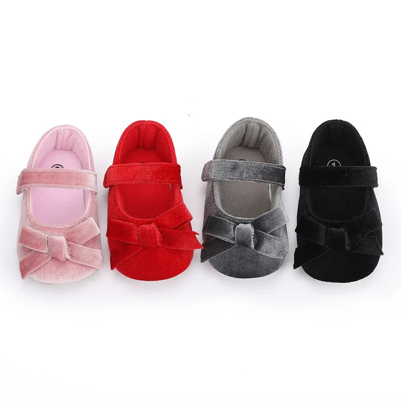 Soft Flannel Princess Shoes (0-18M) - Image 11