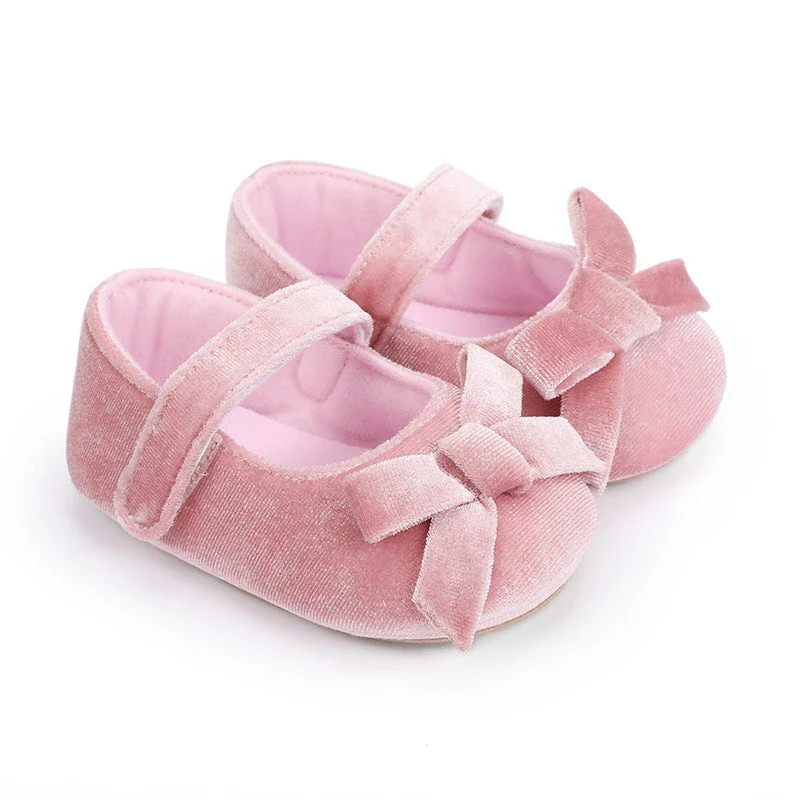 Soft Flannel Princess Shoes (0-18M) - Image 6