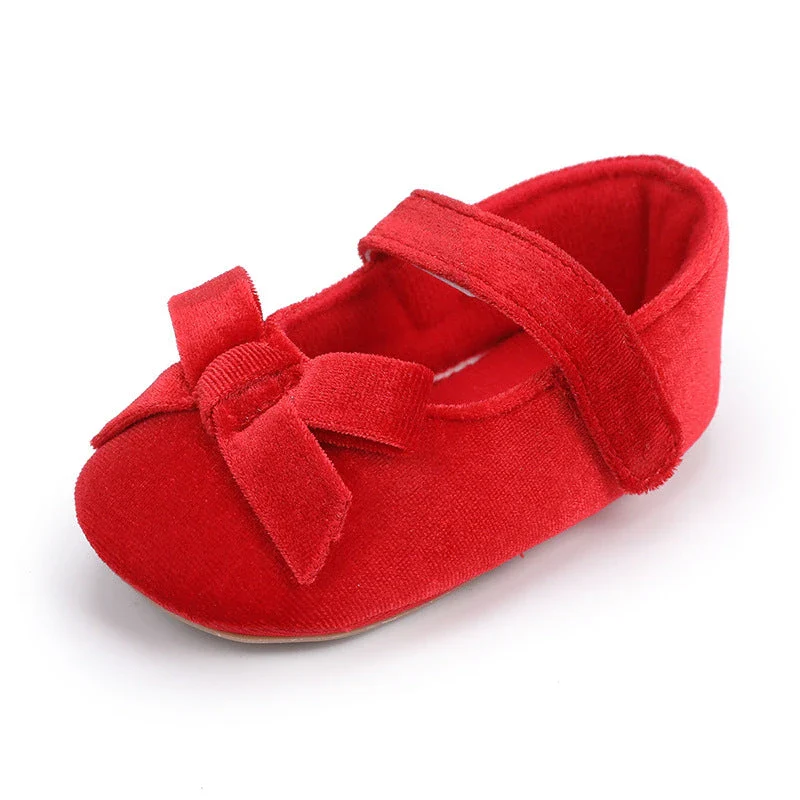 Soft Flannel Princess Shoes (0-18M) - Image 8