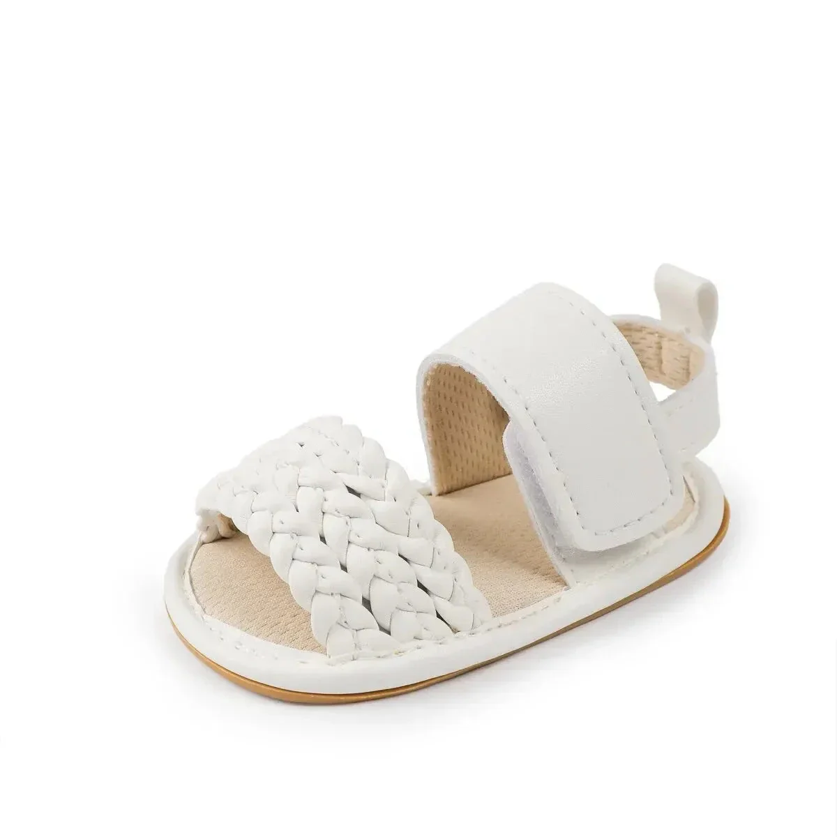 Baby Girl Summer Sandals – Soft Sole First Walkers with Non-Slip Rubber Bottom (0-18M) - Image 10