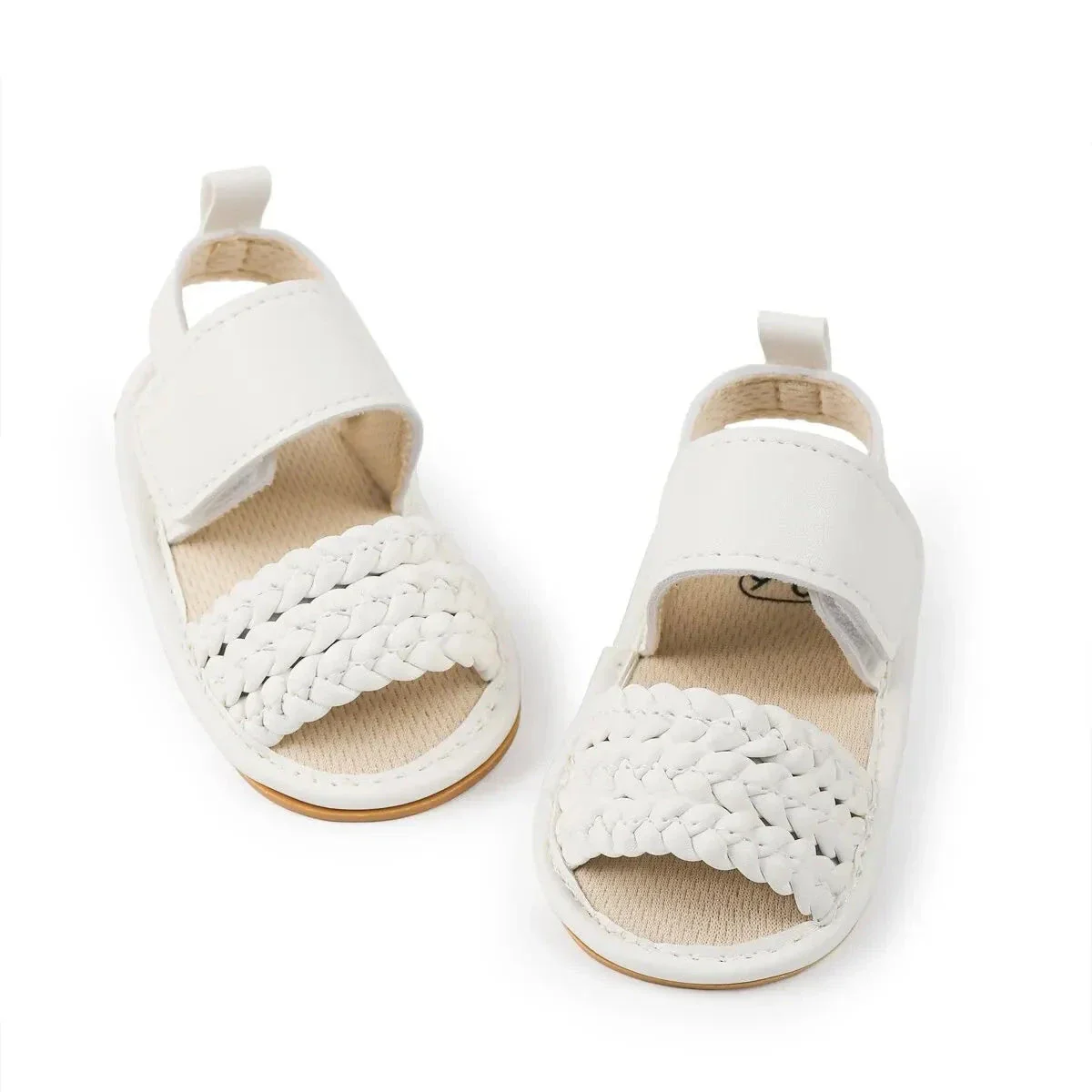 Baby Girl Summer Sandals – Soft Sole First Walkers with Non-Slip Rubber Bottom (0-18M) - Image 7