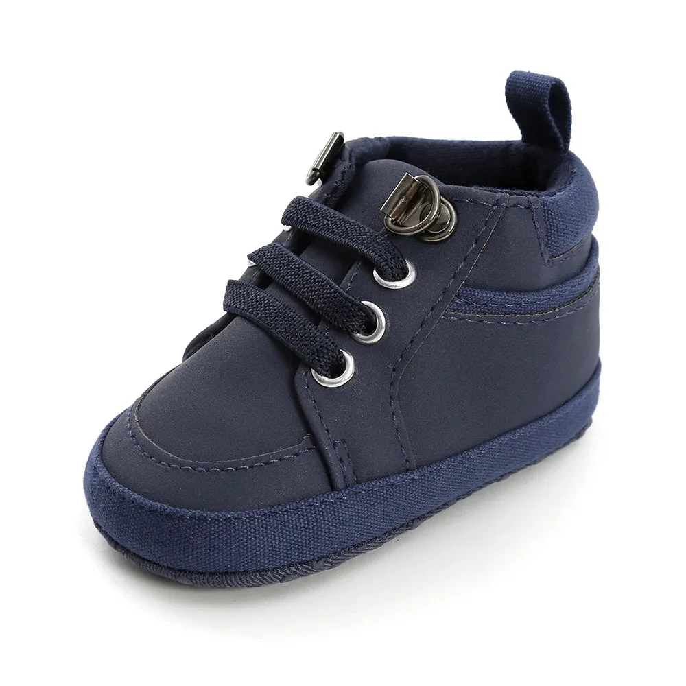 Baby High-Top First Walker Sneakers with Soft Non-Slip Sole (0–18M) - Image 10