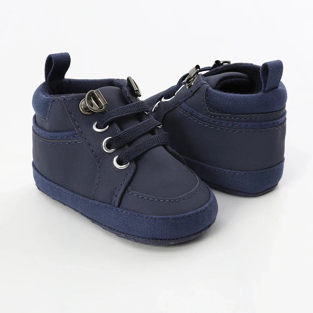 Baby High-Top First Walker Sneakers with Soft Non-Slip Sole (0–18M) - Image 11