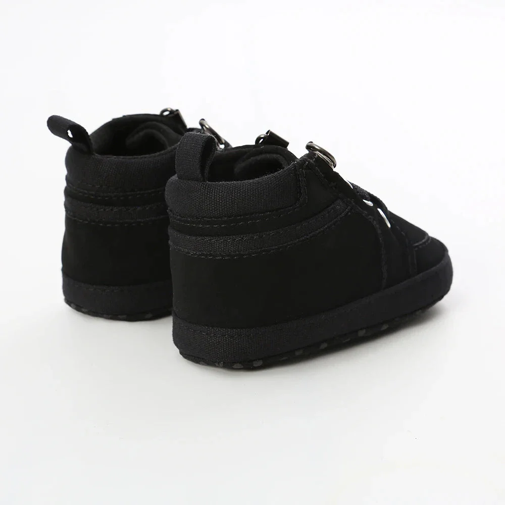 Baby High-Top First Walker Sneakers with Soft Non-Slip Sole (0–18M) - Image 8