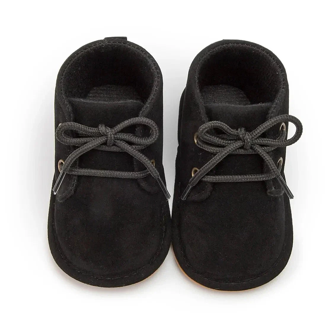 Baby Lace-Up Ankle Boots with Soft Non-Slip Sole (0–18M) - Image 12