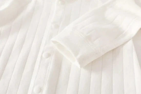 Timeless Striped Cotton Romper (0-12M) - Image 4