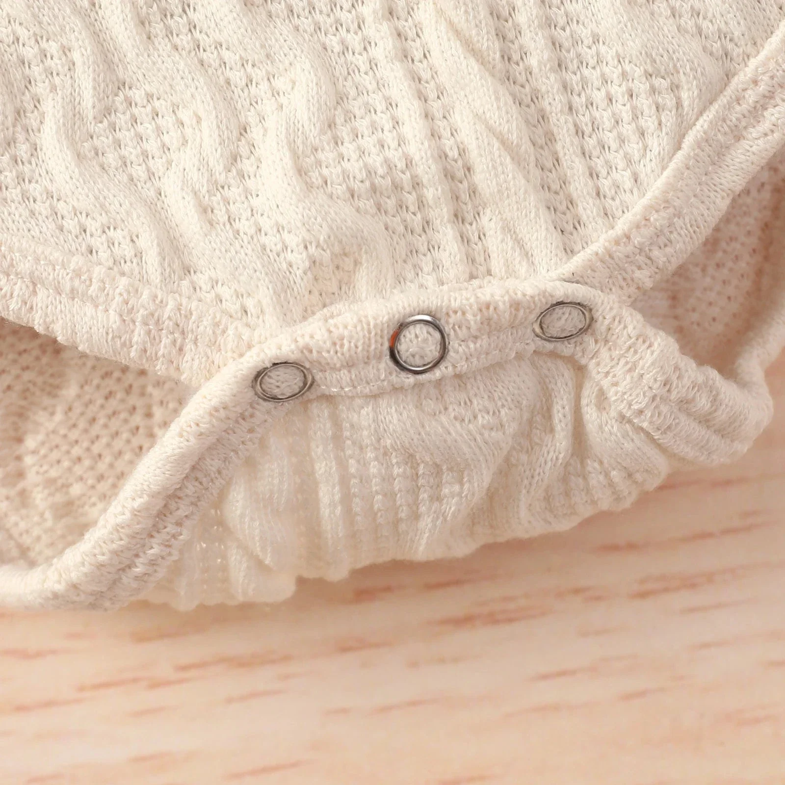 Baby Ribbed Outfit Set – Long Sleeve Top & Pants (0-24M) - Image 4