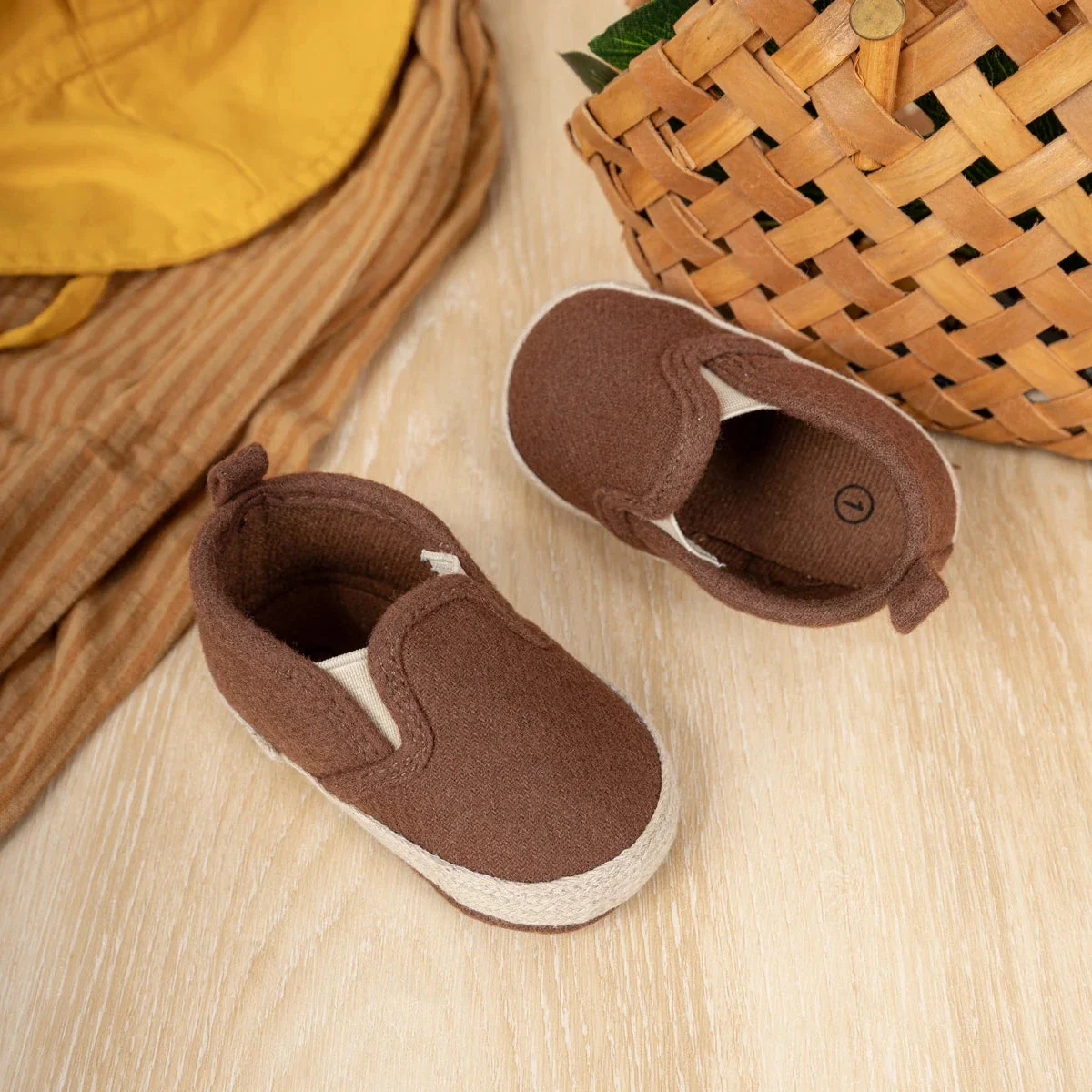 Baby Slip-On Moccasin Shoes with Soft Non-Slip Sole (0–18M) - Image 3