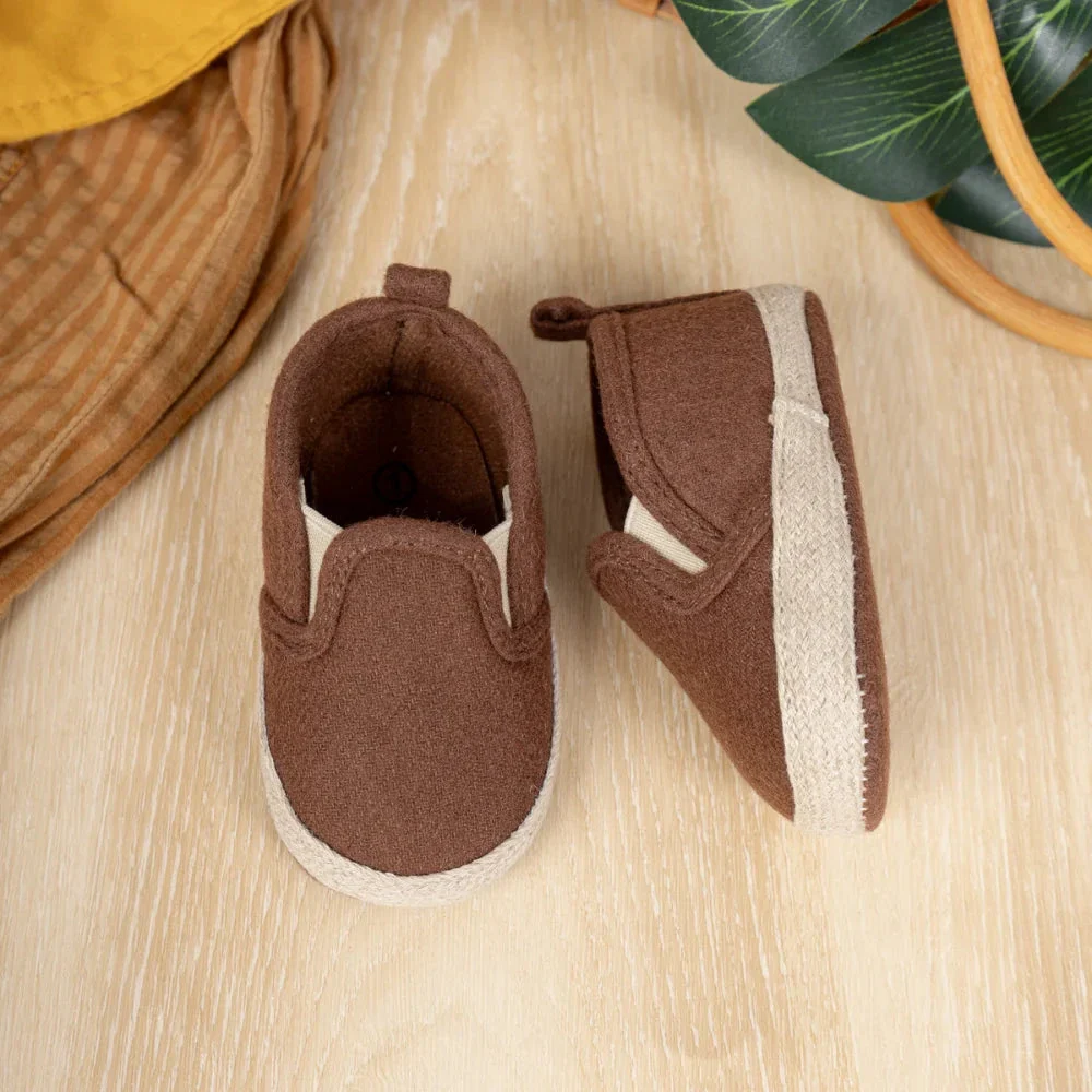 Baby Slip-On Moccasin Shoes with Soft Non-Slip Sole (0–18M) - Image 4