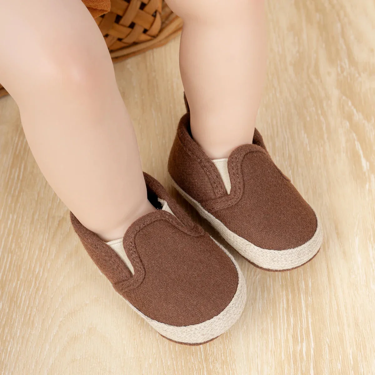 Baby Slip-On Moccasin Shoes with Soft Non-Slip Sole (0–18M) - Image 5
