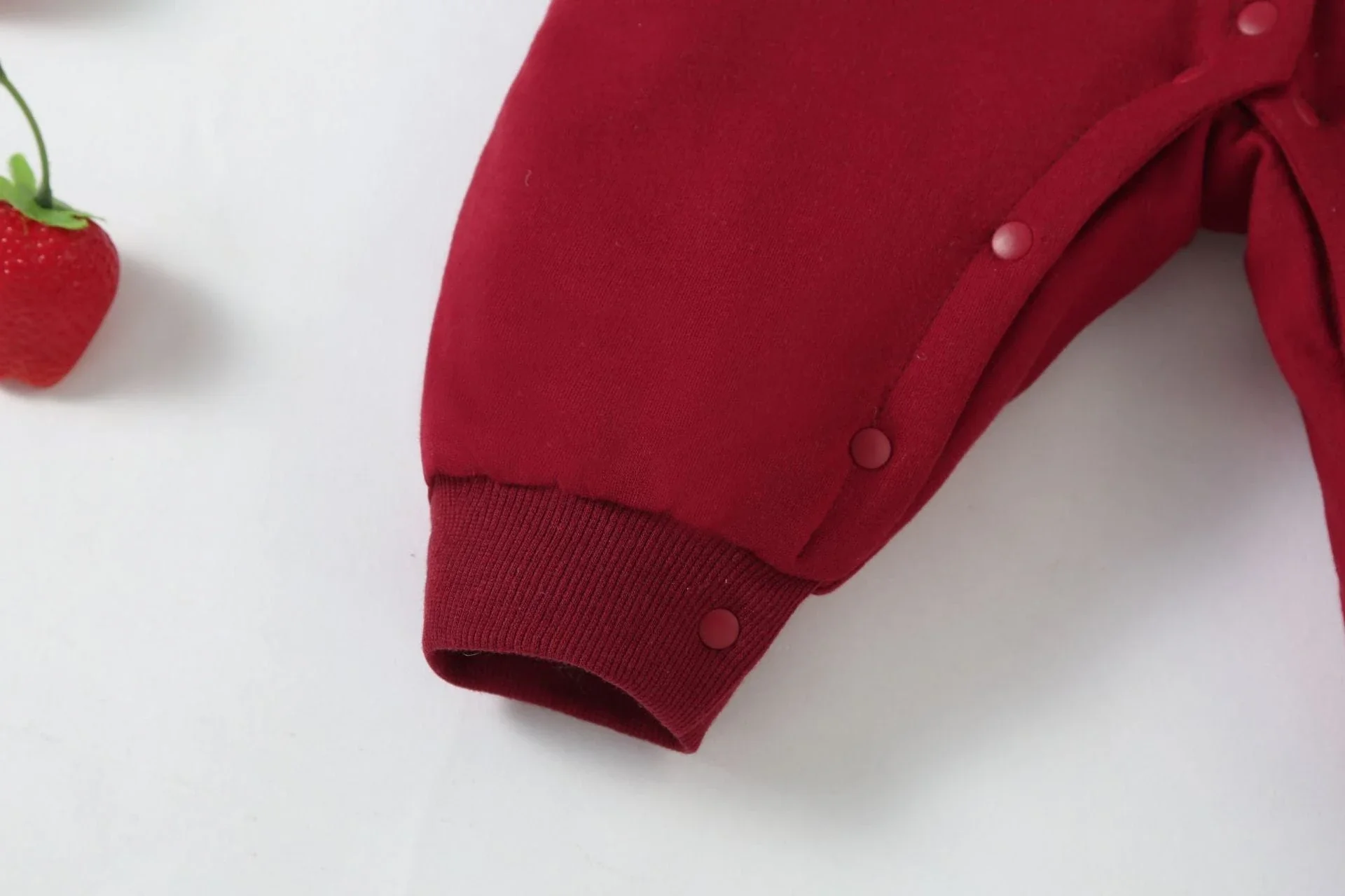 Velvet-Lined Jumpsuit & Bonnet (2-Piece, 0-12M) - Image 9