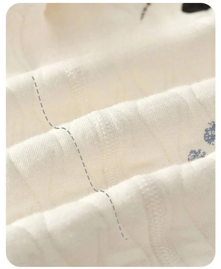 Three-Layer Warm Cotton Jumpsuit (3-24M) - Image 7