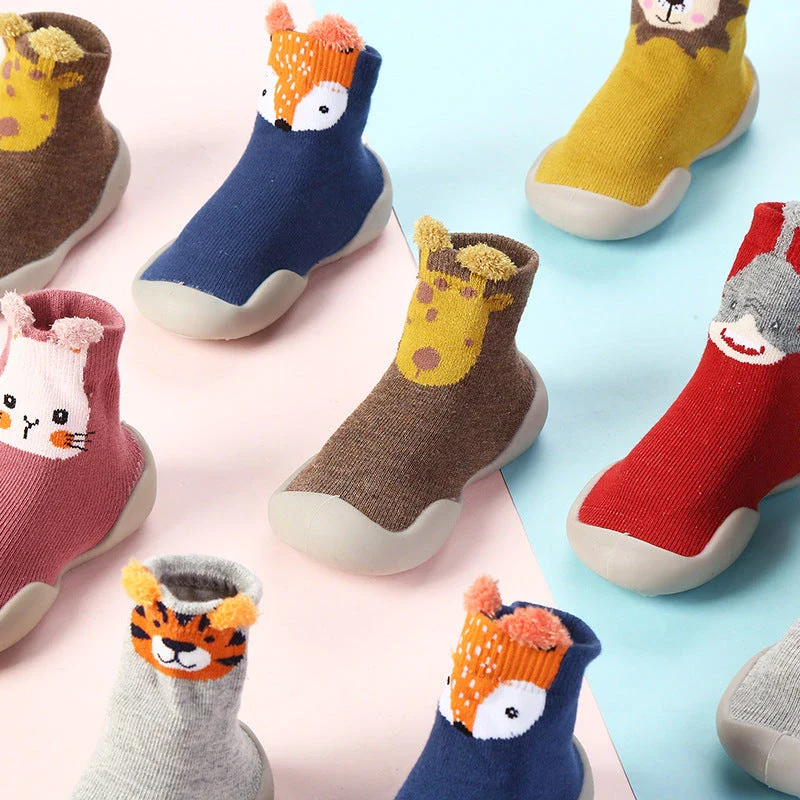 Breathable Cartoon Socks Shoes (9–36M) - Image 8