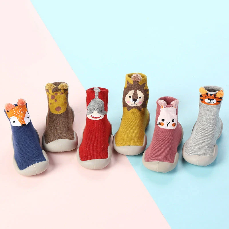 Breathable Cartoon Socks Shoes (9–36M) - Image 9