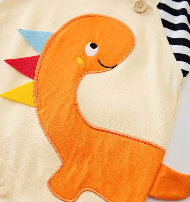 Lightweight Cartoon Summer Romper (0-18M) - Image 3