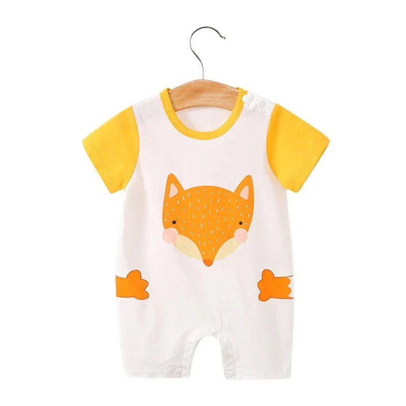 Lightweight Cartoon Summer Romper (0-18M) - Image 7