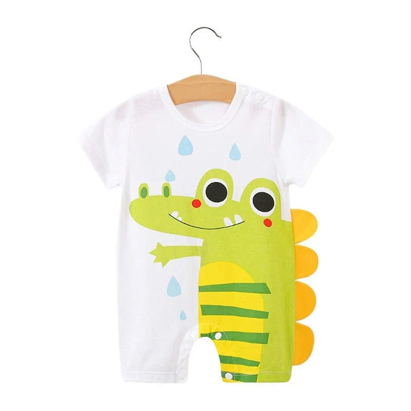 Lightweight Cartoon Summer Romper (0-18M) - Image 9