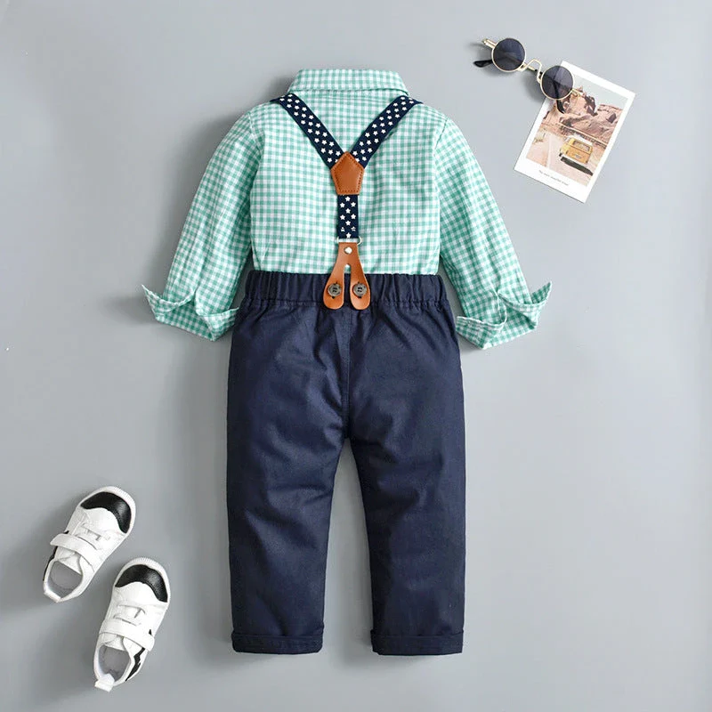 Classic Plaid Outfit (2-Piece, 6M-3Y) - Image 3