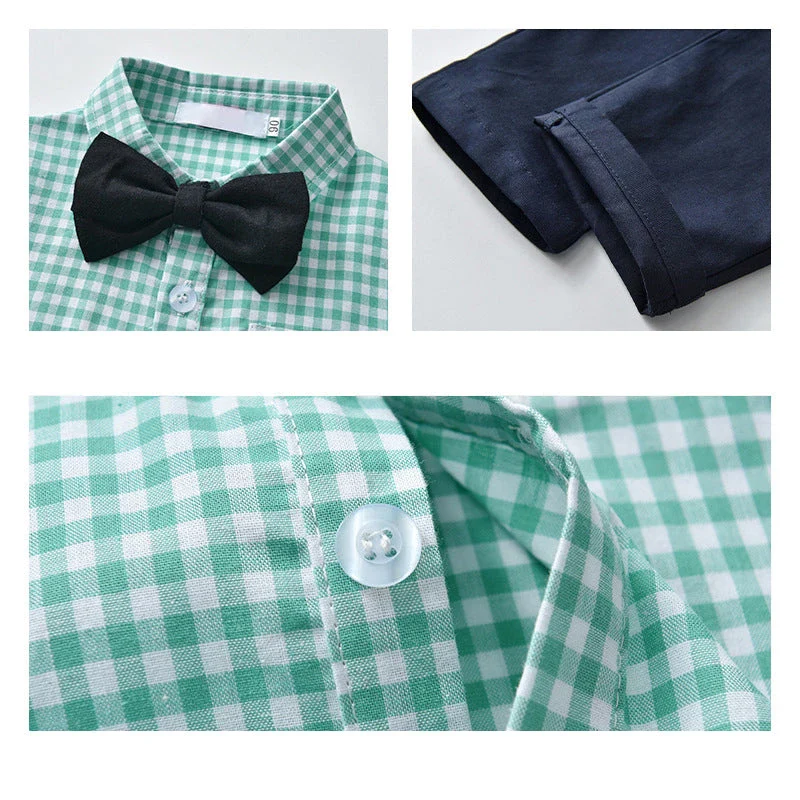 Classic Plaid Outfit (2-Piece, 6M-3Y) - Image 4