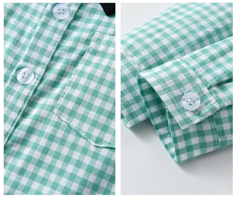 Classic Plaid Outfit (2-Piece, 6M-3Y) - Image 5