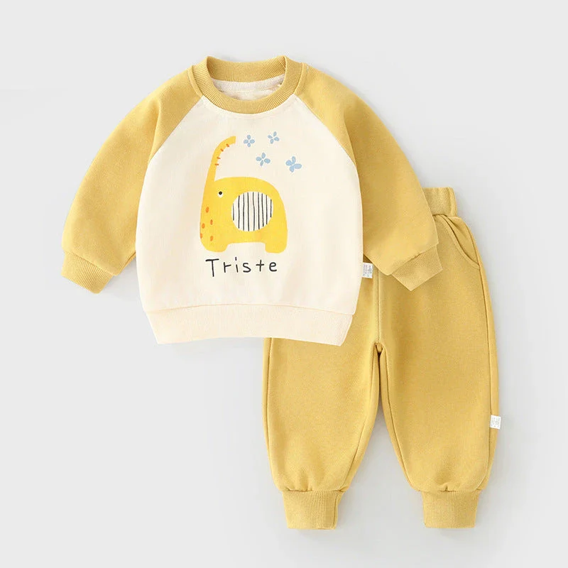 Bear Sweatshirt & Jogger Set (2-Piece, 6M-3Y)