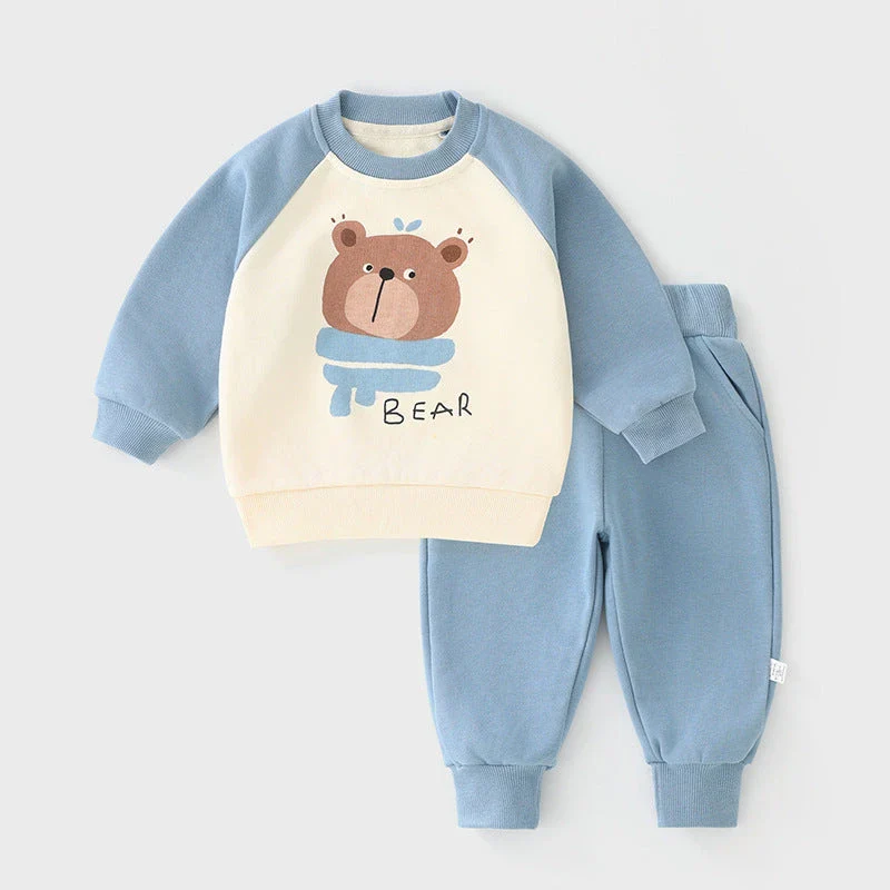 Bear Sweatshirt & Jogger Set (2-Piece, 6M-3Y) - Image 7