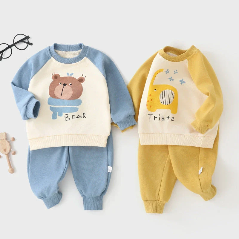 Bear Sweatshirt & Jogger Set (2-Piece, 6M-3Y) - Image 8