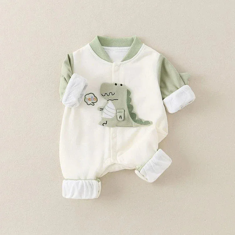 Dino Baseball Romper (3-18M) - Image 3