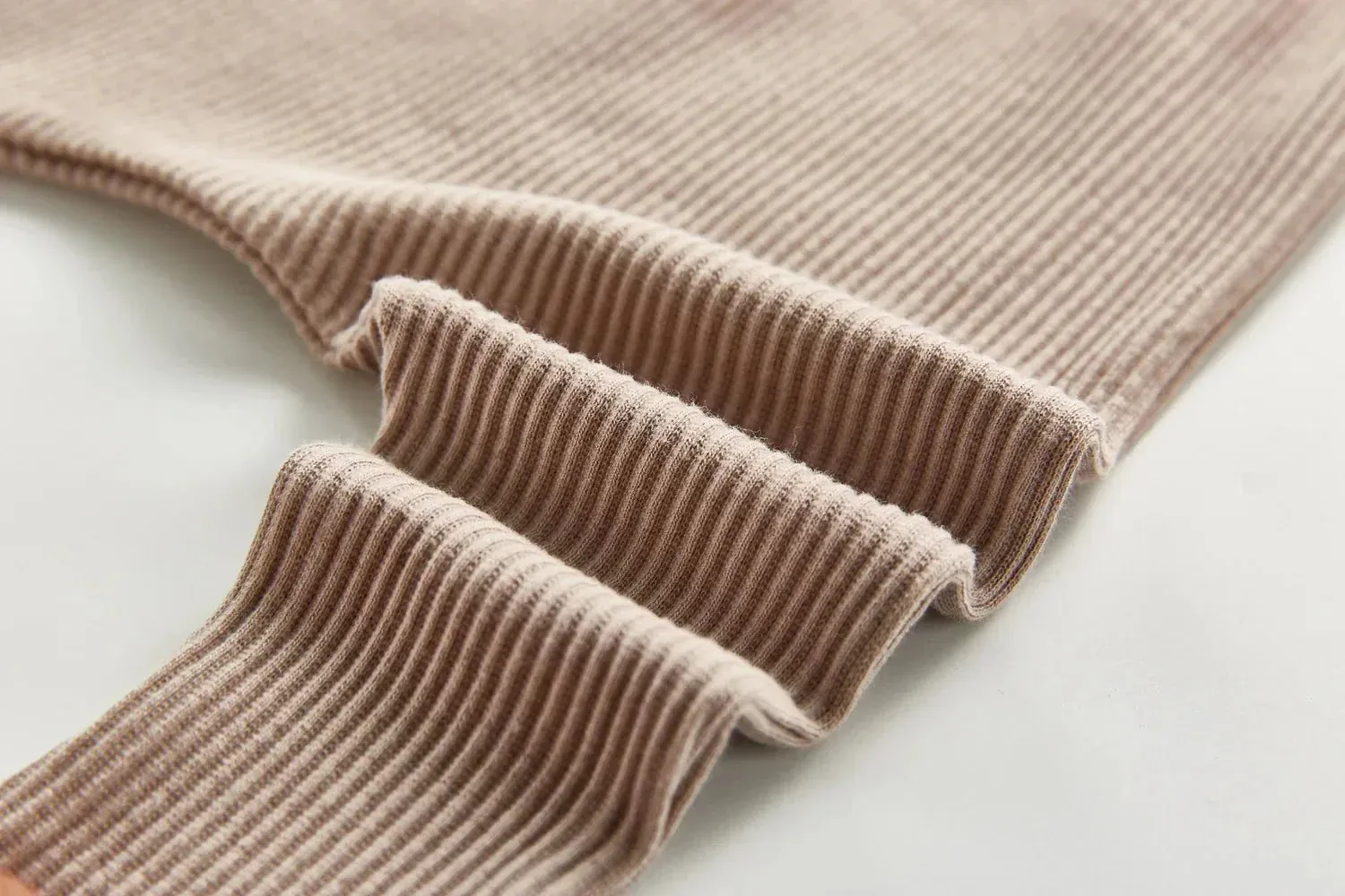 High-Waist Cotton Baby Leggings – Soft Solid Color Essentials (3-24M) - Image 2