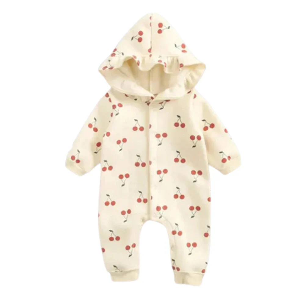 Cozy Hooded Winter Romper (0-36M) - Image 11