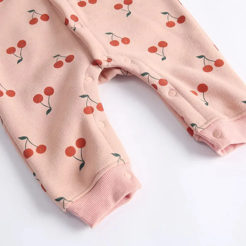 Cozy Hooded Winter Romper (0-36M) - Image 4