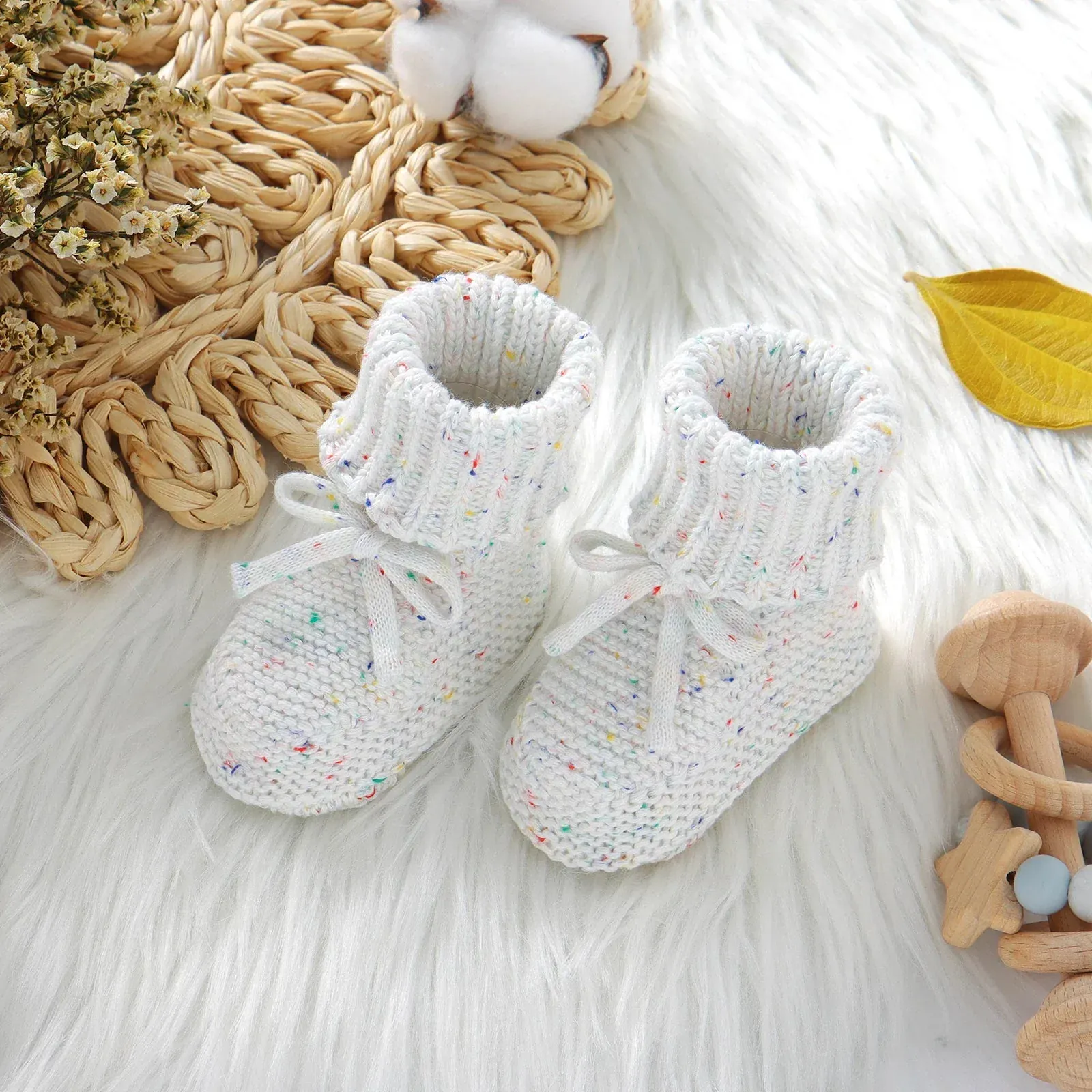 Soft Walker Knit Booties (0-12M) - Image 4