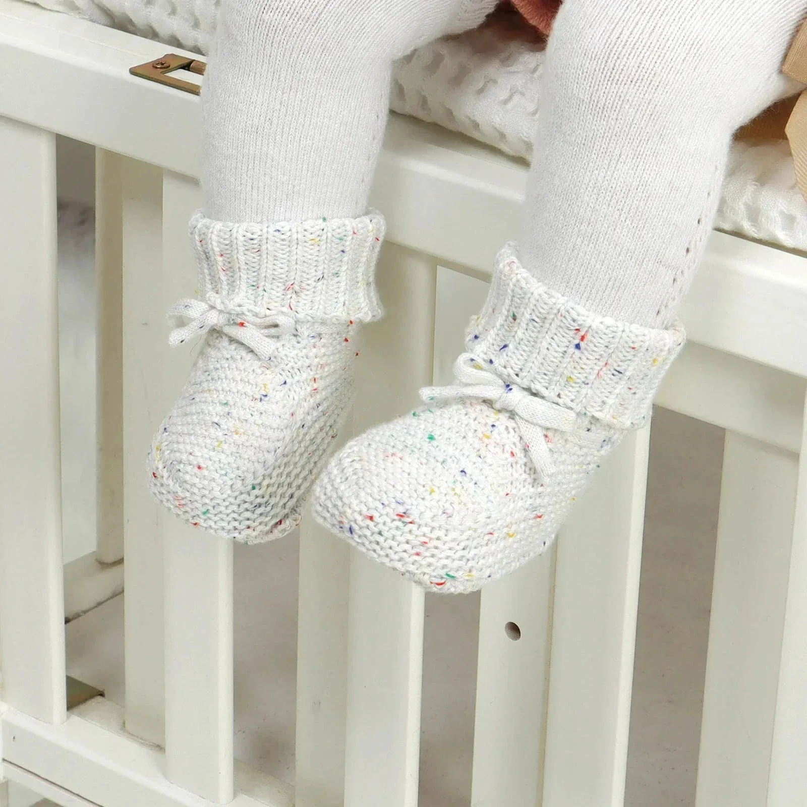 Soft Walker Knit Booties (0-12M) - Image 7