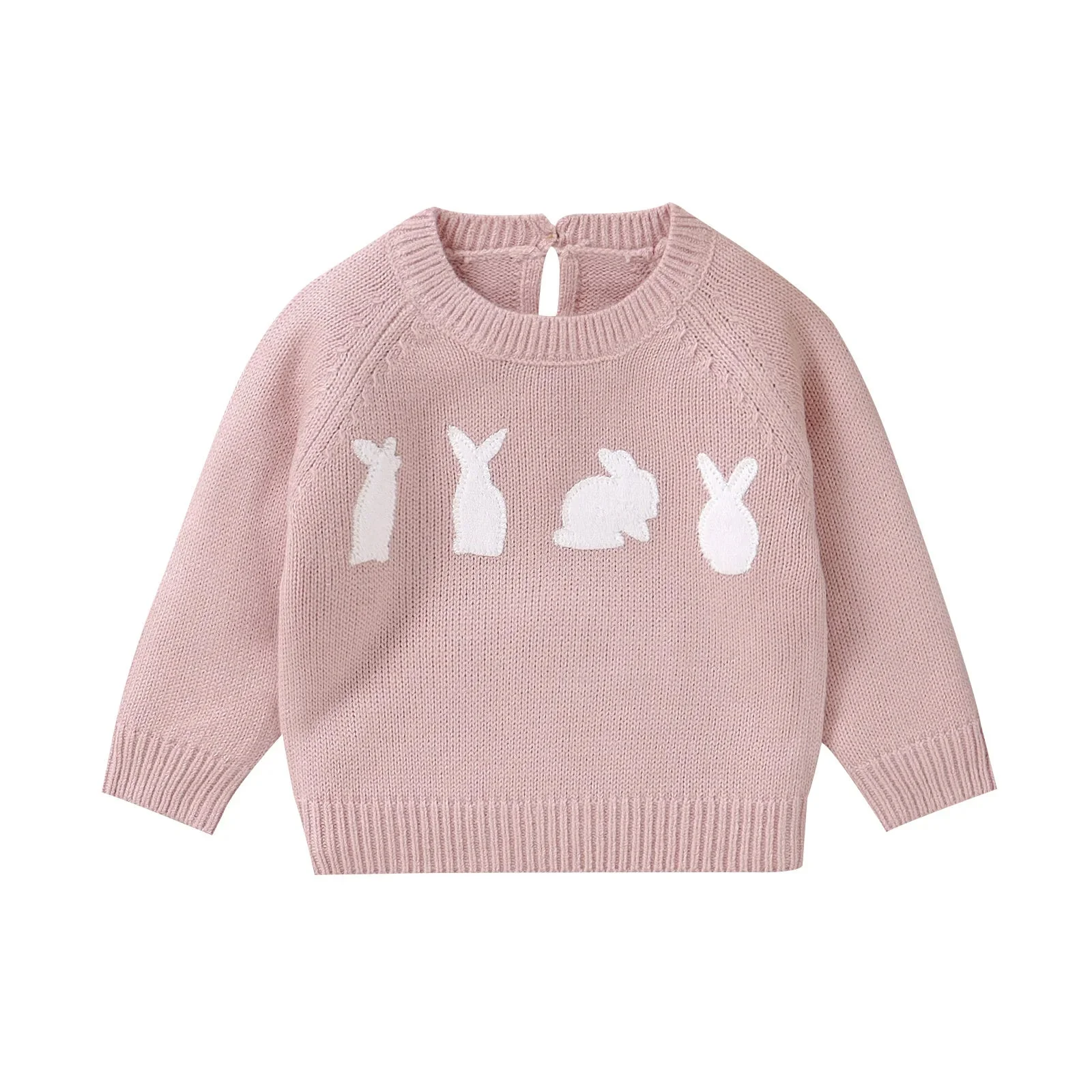 Knitted Baby Bunny Sweater – Warm Long Sleeve Pullover (6-36M) - Image 10