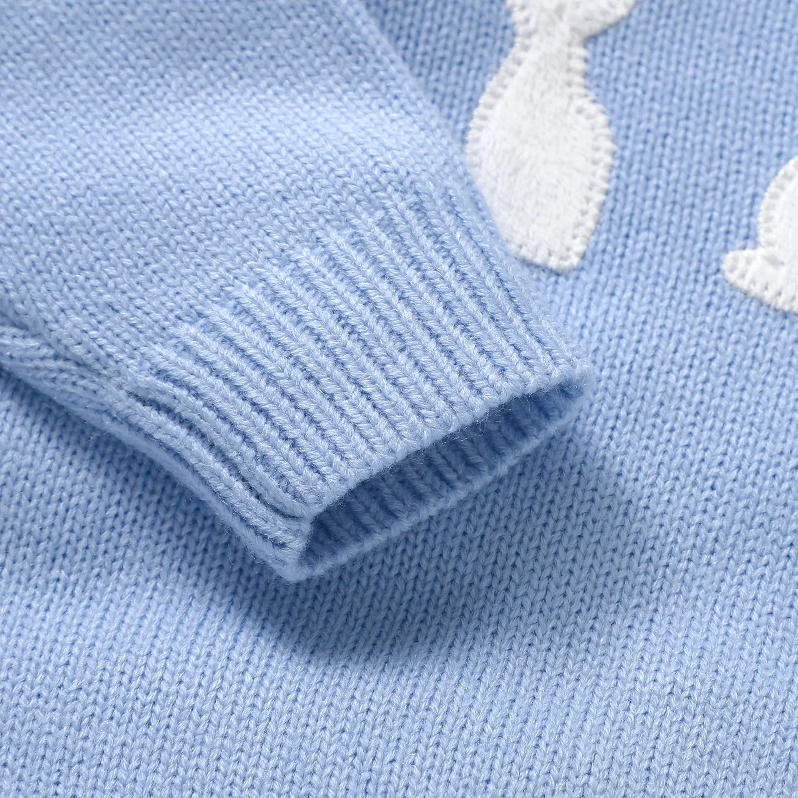 Knitted Baby Bunny Sweater – Warm Long Sleeve Pullover (6-36M) - Image 5